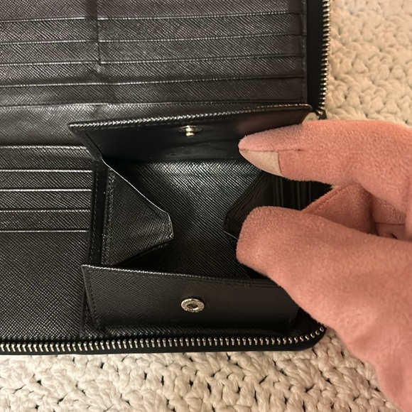 Prada Saffiano Organizer Leather Wallet - Picture 8 of 14